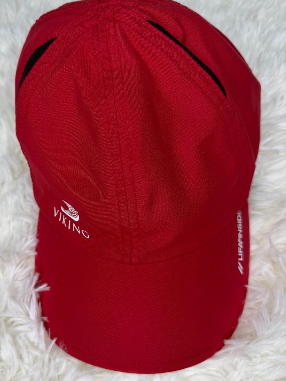 Helly Hansen Viking Cruises Red Lifa Inside Adjustable Performance Cap Hat OS - Picture 4 of 8
